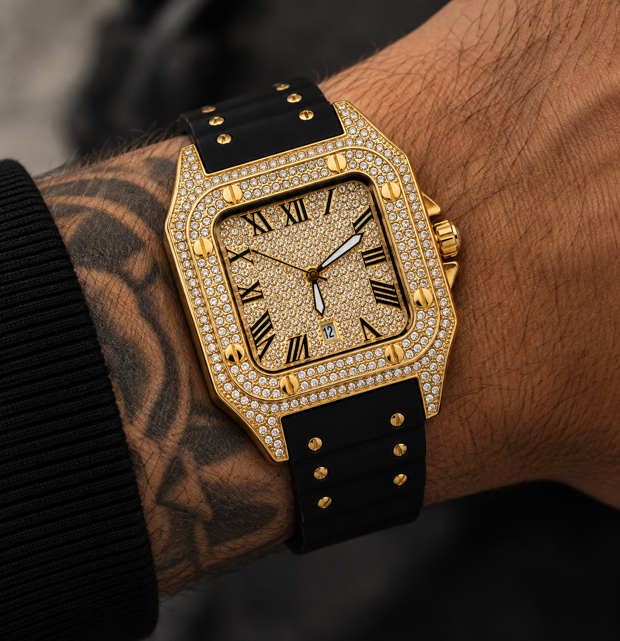 Diamond Santos Horloge - Quartz - 40mm - Luxe - #11