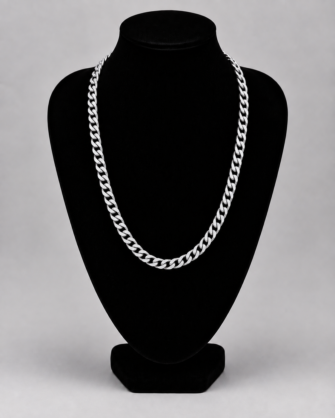 Cubanlink Ketting - 60cm - Zilver - #7