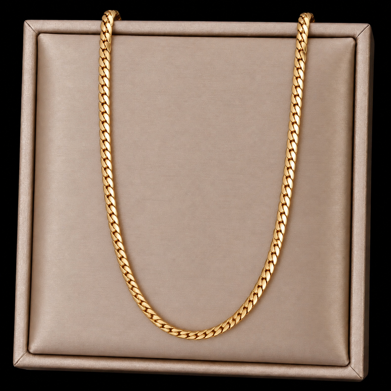 Gouden Koningsketting 60 cm – Premium Look - #6