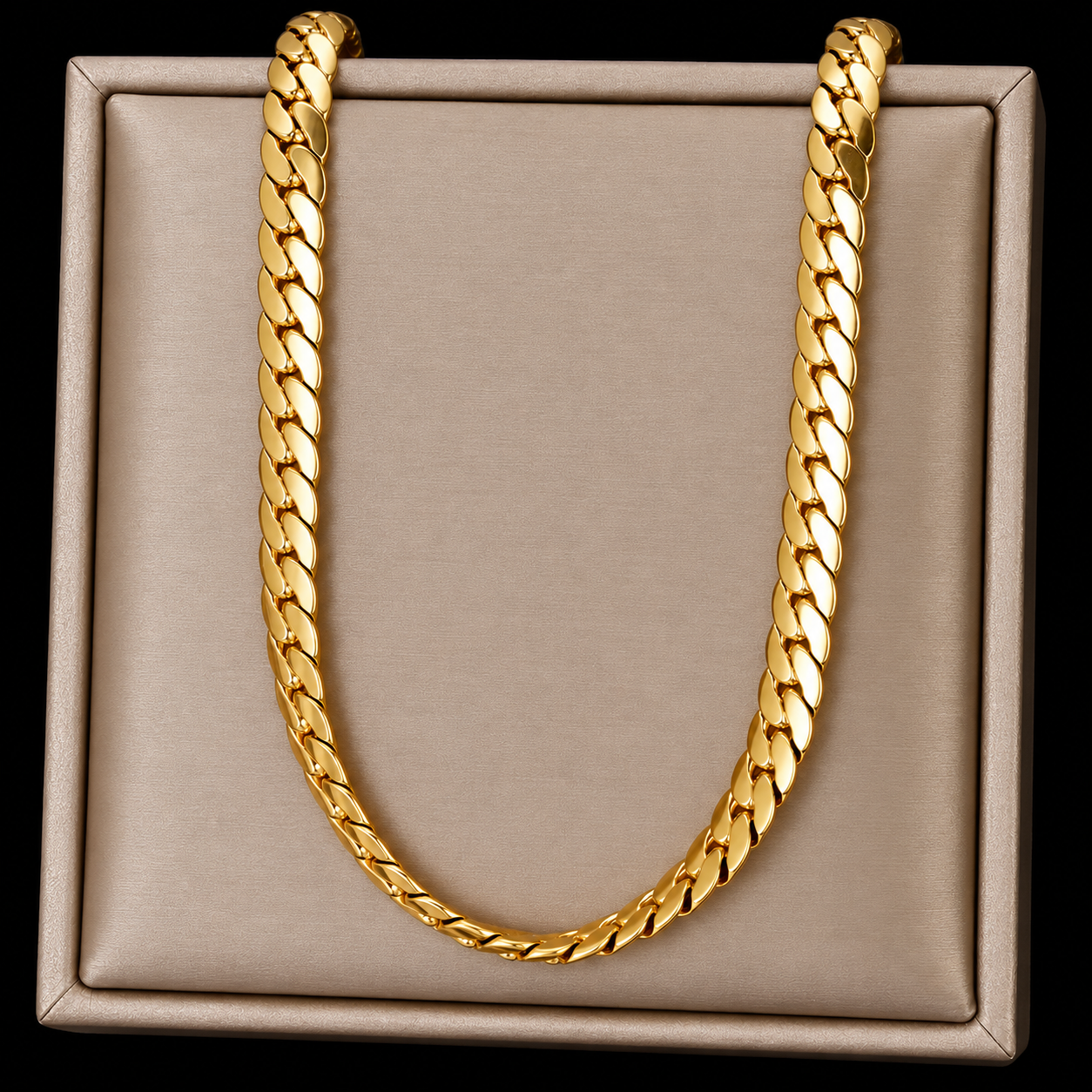 Gouden Koningsketting 60 cm – Premium Look - MQ69144