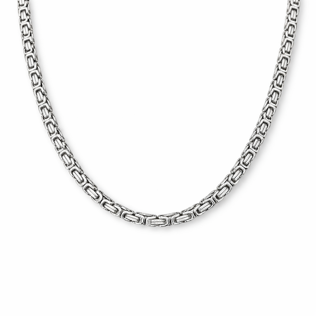 Koningsketting Silverplated - Luxe - 58cm - MQ50326
