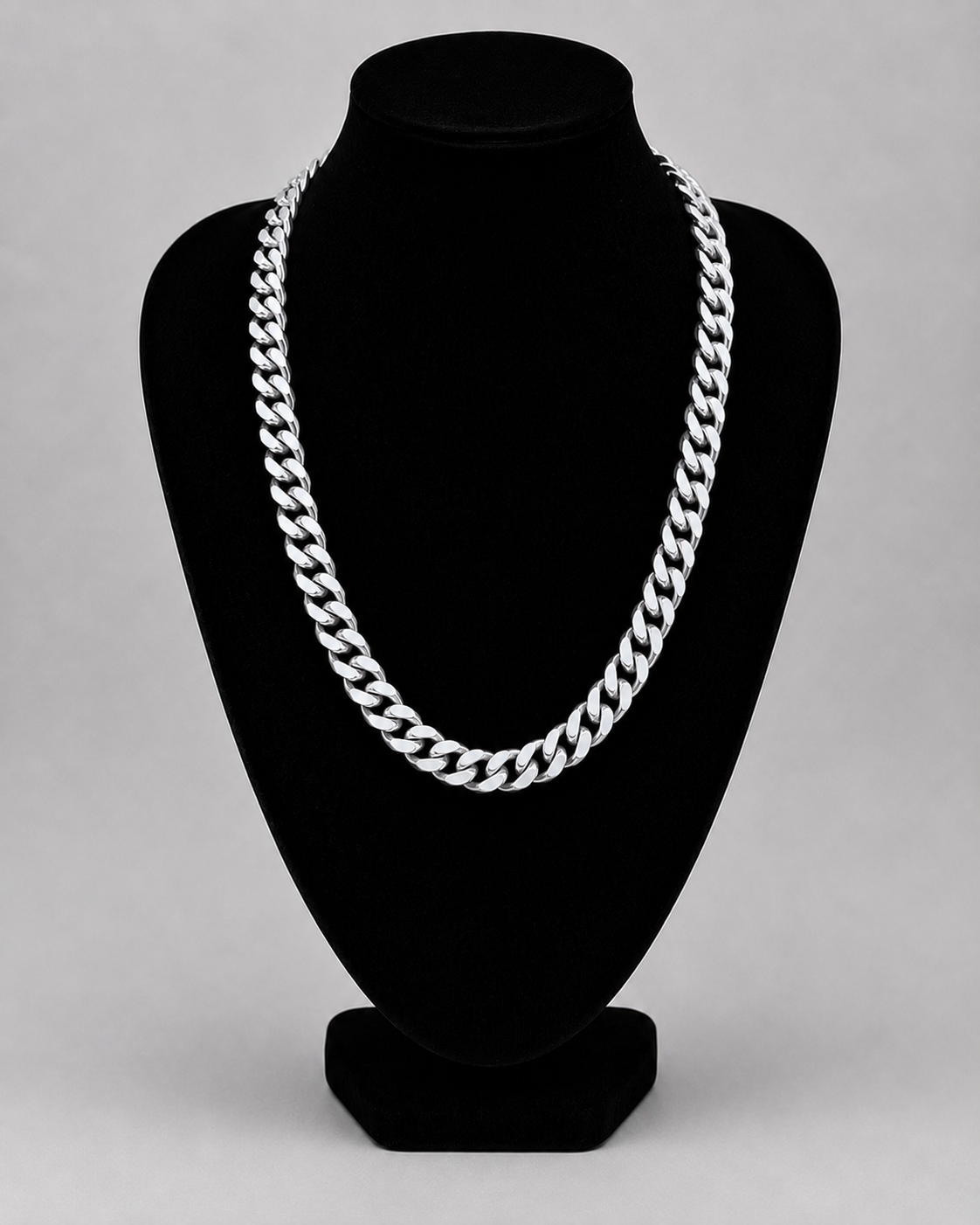 Cuban Chain - 60cm - Zilverkleurig - MQ53066