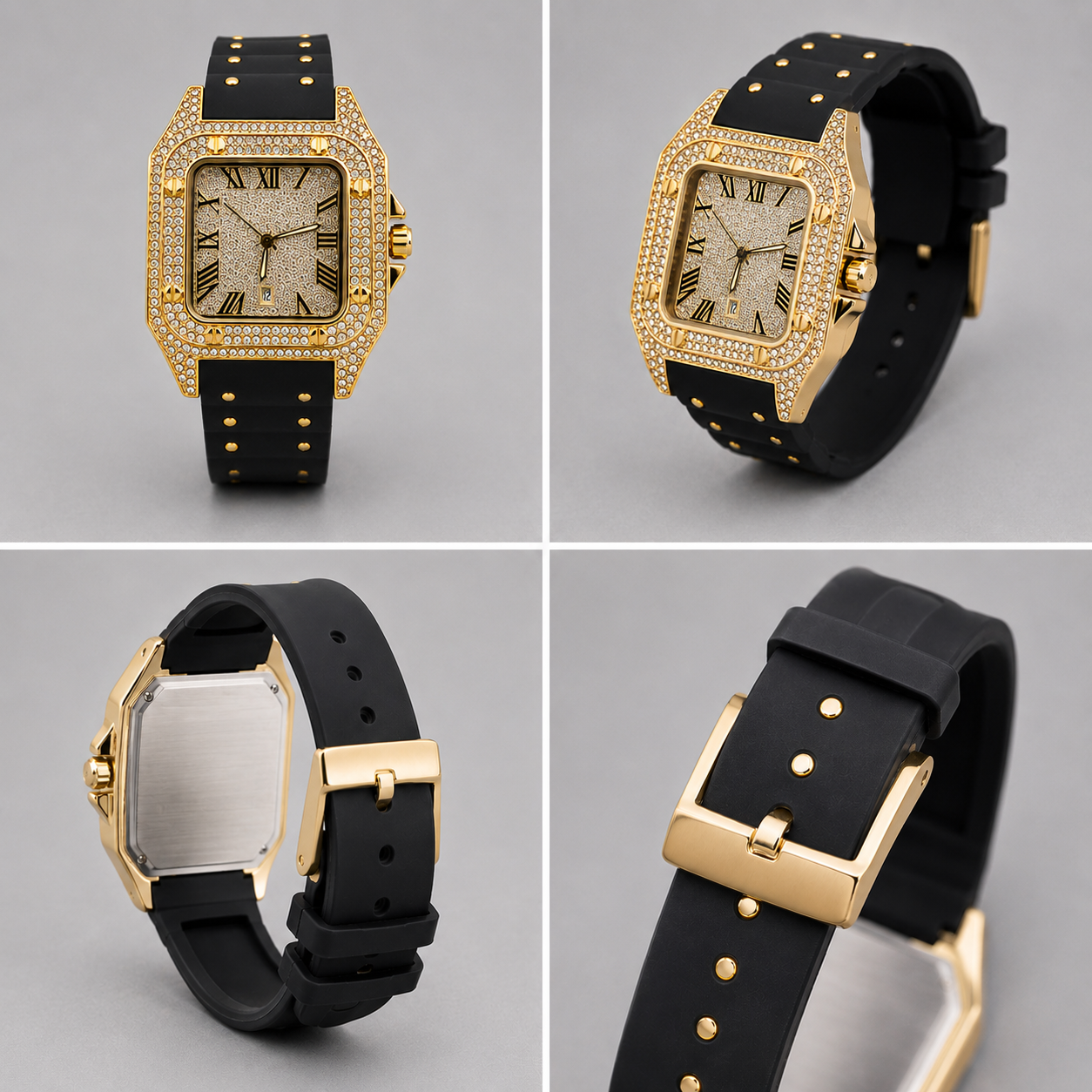 Diamond Santos Horloge - Automatic - 40mm - Luxe - MQ52845